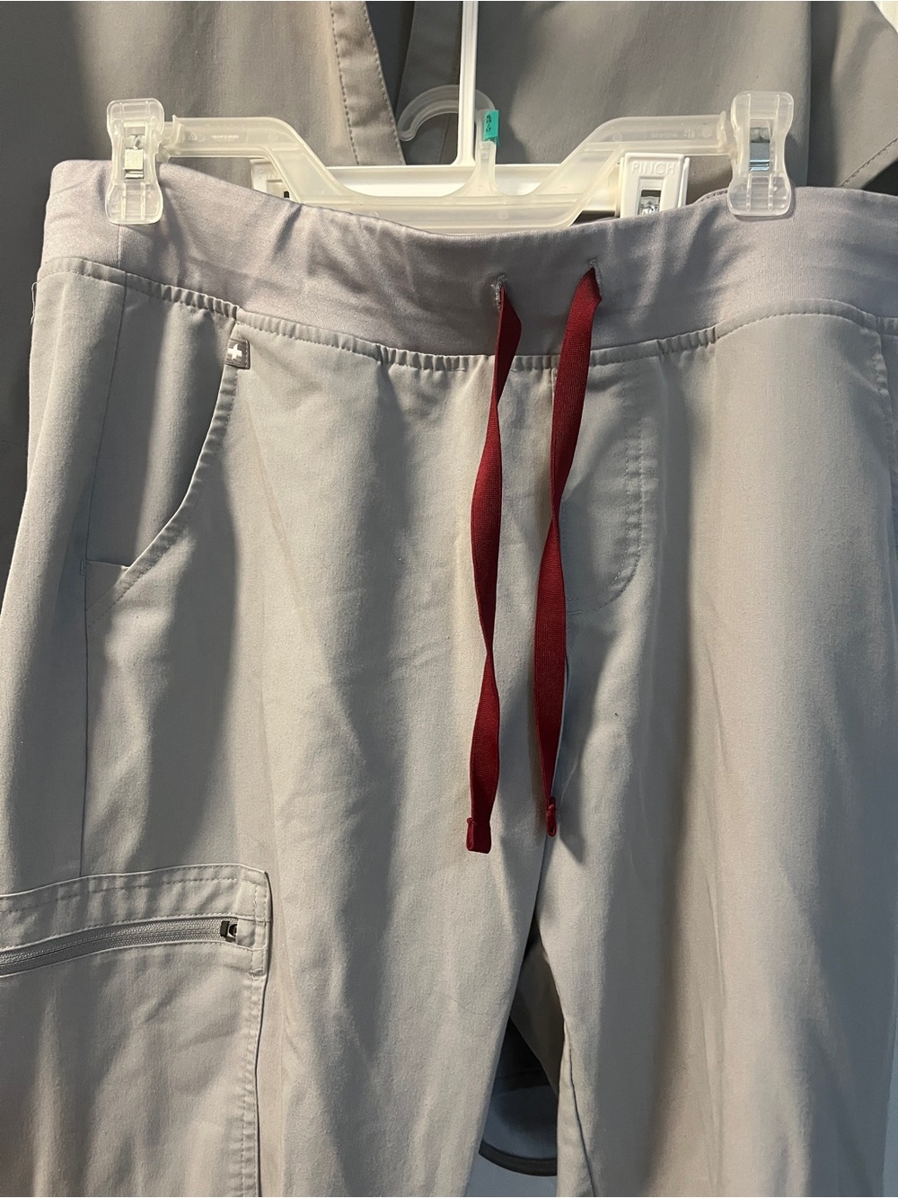 Figs Cement Two-Piece Rafala Top and Jogger Set - Picture 5 of 8